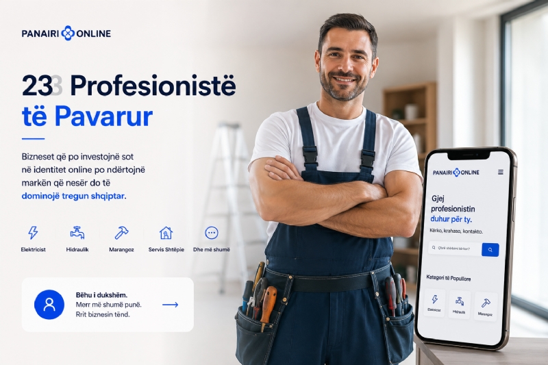 Si bizneset që po investojnë sot në identitet online po ndërtojnë markën që nesër do të dominojë tregun   shqiptar.