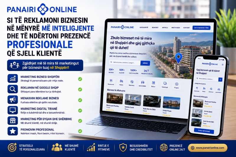 Si të reklamoni biznesin në mënyrë më inteligjente dhe të ndërtoni prezencë profesionale që sjell klientë