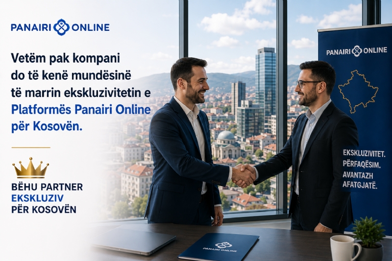 Vetëm pak kompani do të kenë mundësinë të marrin ekskluzivitetin e Platformës Panairi Online për Kosovën.